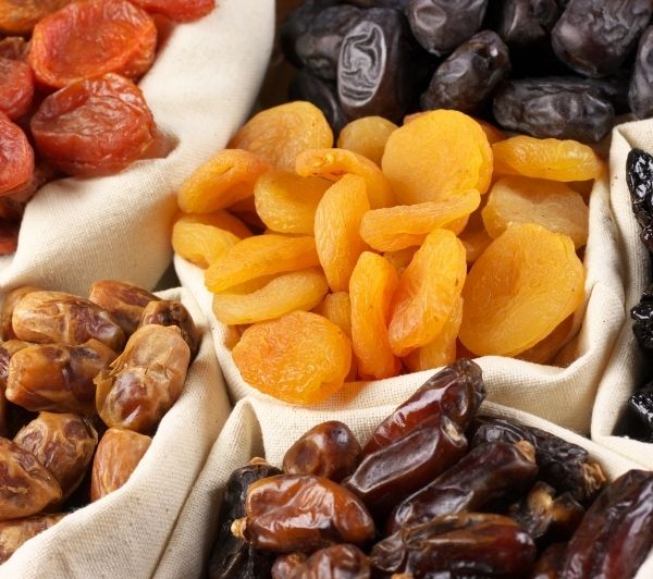 is gedroogd fruit gezond
