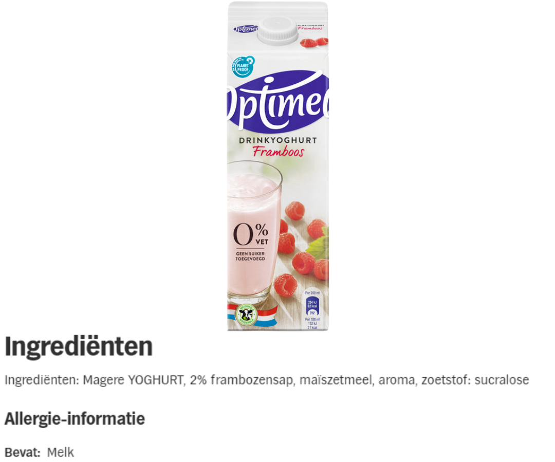is optimel gezond